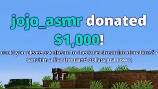 Dream gets a $5000 Donation