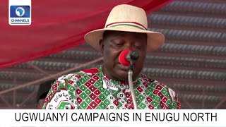 Gov. Ugwuanyi Campaigns In Enugu North Senatorial Disctrict