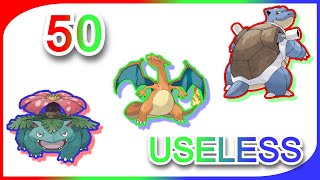 50 Useless Kanto Stats