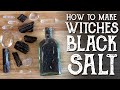 How to Make Black Salt - Protection Magic - Witches Black Salt Recipe, Magical Crafting - Witchcraft