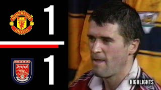 Manchester United v Arsenal | Highlights | 1998/1999
