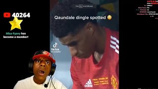 iShowSpeed Reacts To Quandale Joining Manchester United..🤣🤣