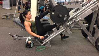 Single Leg Leg Press (45 degree)