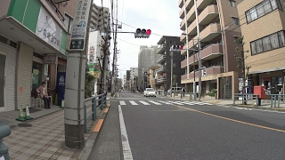 【自転車車載】ローソンストア100千住新橋店〜梅島駅〜梅島二丁目交差点付近(2017/04/10)