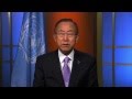 Ban Ki-moon, the UN Secretary General, supports Peace One Day