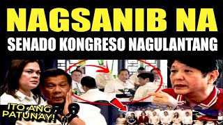 KAKAPASOK LANG! ITO ANG GOODNEWS! SA WAKAS NAGSANIB PWERSA NA/SENADO KONGRESO NAGULANTANG/REACTION