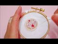 bead embroidery how to make a resin cabochon brooch.