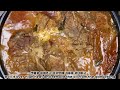 k food make delicious stew with pork backbone. it is soft and tastes amazing.