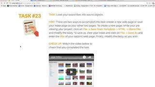 T23 Create sound object