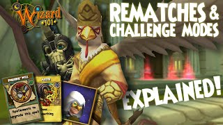 Getting Started with Rematches and Challenge Modes | Wizard101