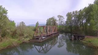 Flying around Clatskanie, Oregon