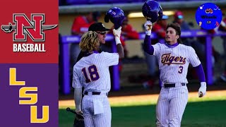 Nicholls vs #11 LSU Highlights (Doubleheader Game 1) | 2021 College Baseball Highlights