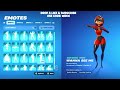 all icon series dances u0026 emotes in fortnite elastigirl skin