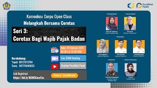 KCOC Melangkah Bersama Coretax “Seri 3: Coretax Bagi Wajib Pajak Badan\