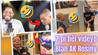 Top 7 pi bèl videyo blanc🤣🤣🤣|2023●|Bèl konpilasyon pou chase strès🤣🤣🤣..|Rosiny deronette ak blanc..