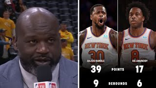 NBA Gametime reacts to Knicks take down the No. 1 in the West Timberwolves in OG Anunoby’s debut