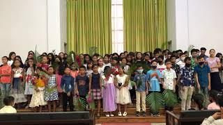 Pringni Balwa | A beautiful song by Sunday School Students | Palm Sunday