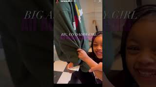 Kulture breaks hearts as she begs her dad Offset not to leave her #offset #cardib