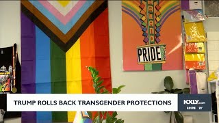 Trump rolls back transgender protections