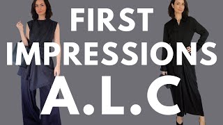 First Impressions: A.L.C clothing, classics with a modern twist...