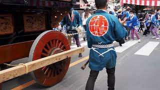 川越まつり（日曜日）　松江町二丁目の山車　2022/10/16 8