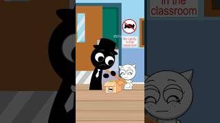 POV: Black won't let students bring candy into the classroom P2 | Incredibox Sprunki | Life Hack