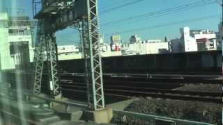 車窓　東北新幹線はやぶさ1号東京→新青森①　2012.02.21