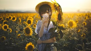 Beautiful Sunflower World ! The most beautiful tune in the world!You can listen to this music #song