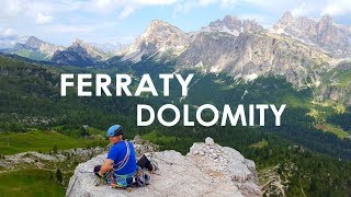 FERRATAS DOLOMITES - Paternkofel, Tofana di Mezzo, Cascate di Fanes, 5 Torri, Fanes Sud