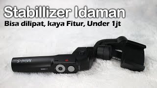 Review Fitur Gimbal Stabilizer Lipat Moza mini S Essential