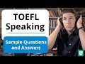 TOEFL Speaking Practice: 10 Sample Questions and Answers