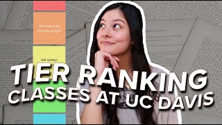 tier ranking classes at uc davis!