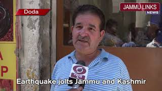 Earthquake jolts Jammu and Kashmir