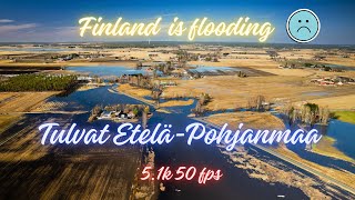 Tulvat Etelä-Pohjanmaa, Finland is flooding