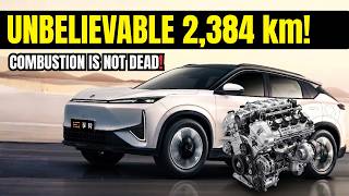 Combustion is NOT Dead! The Unbelievable New Engine with 2,384km Range