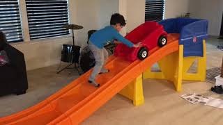 STEP2 ROLLER COASTER HOT WHEELS EXTREME THRILL - FUNNY MOMENTS