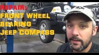 Replace Front Wheel Bearing Jeep Compass