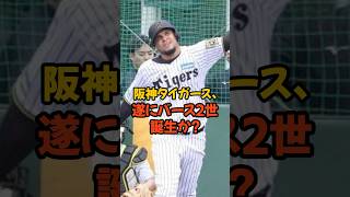 阪神タイガース、遂にバース2世が誕生か？ #プロ野球