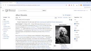 Albert Einstein | Wikipedia