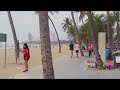 거리영상 태국 파타야 pattaya 해변 풍경 🏖 2025. 1. 21. 화요일 오후 5시 30분 촬영 📽