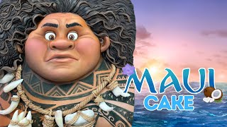 Make Maui from Moana 2 as an Epic 3D Face Cake!