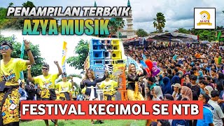 Festival kecimol azya musik live taman tugu selong lombok timur.