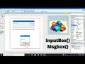 Msgbox and InputBox in Visual basic 6.0 | Rishav hacx | 2021