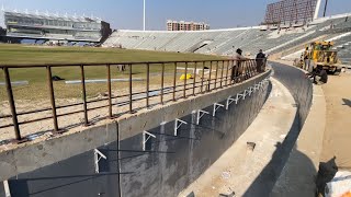 Qaddafi stadium latest update | Tunnel is ready to work | #sportspage #championstrophy2025