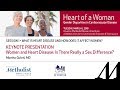 KEYNOTE PRESENTATION--Women and Heart Disease: Is There Really a Sex Difference? (Martha Gulati, MD)