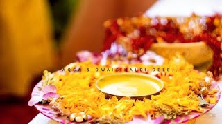 Aqsa ❣️ Owais| Haldi ceremony| Cinimatic Teaser | 2021new video  Muslim haldi