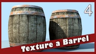 Texture a Barrel in Maya: Specular Map