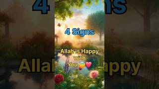 Incredible Unknown Facts About 4 signs Allah if happy with you #islamicshorts #shorts #Islam #Muslim
