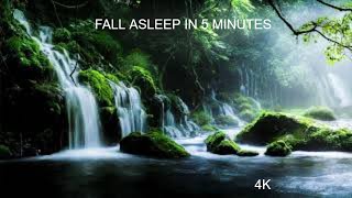 11 Hrs Relaxing Waterfall Rest, Nature Sounds for Sleep, Meditation, Heal Mind, Body \u0026 Soul