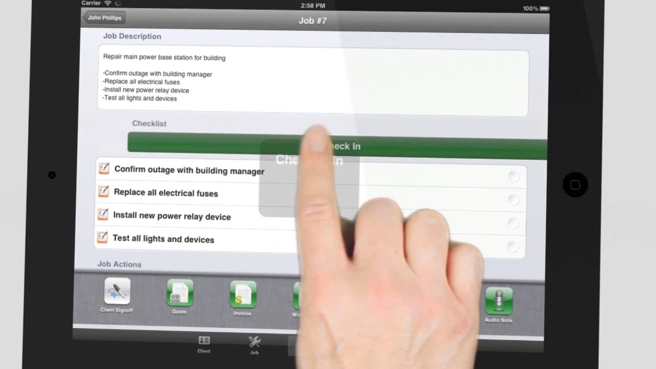 Servicem8 App Introduction Youtube